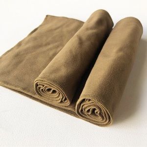 Mission Hydroactive Cooling Towel Tan Yoga Gym Sweat Cloth Microfiber Wet / Dry
